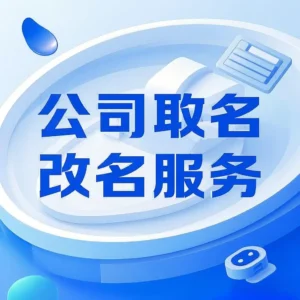 公司取名改名服务